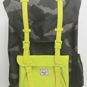 Herschel Supply Company Black and Yellow Men's Backpack